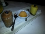 Schoko-Mousse, Marillen-Sorbet, Mango-Mousse - Stasta - Wien