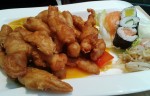 Asia-Restaurant WOW - Knuspriges Huhn in Mangosauce (€ 9,80 - Menü T3 - WOW - Wien