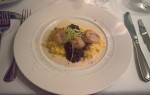 Jakobsmuscheln gebraten mit Belugalinsen und Safranrisotto, Top! - rosnovskyundco - Wien