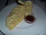 Papadam mit Chutney - India Gate - Wien