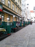 Frascati - Der Gastgarten-Barnabitengasse - Pizzeria Frascati - Wien