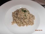 Risotto mit Trüffeln (sehr kernig und al dente, intensiver Geschmack) - Dalmatia - Wien