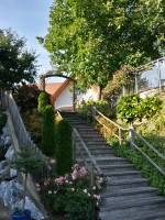 Aufgang zur Terrasse - Weingut Langmann vlg. Lex - St.Stefan/Stainz