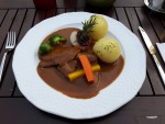 Rindsbraten mit Gummiknödel - Hopferl - Das Stadtwirtshaus - Gmünd