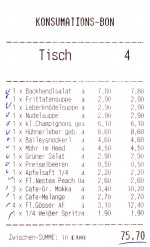 Simmeringer Bier- & Kulturschmankerl - Rechnung - Simmeringer Bier- und Kulturschmankerl - Wien