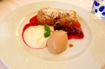 Zwetschkenknödel mit Joghurtschaum - Restaurant Weingut Nigl - SENFTENBERG