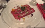 Rindscarpaccio mit Trüffel - Osteria Dal Toscano - Wien