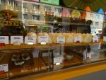 Vitrine mit Onigiri