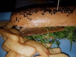 Fischburger mit Saibling - Brunnwind - St. Gilgen