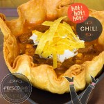 Chili: Warme Speise: Würziger Chili- Eintopf mit Bohnen, Zuckermais und ... - Fresco Grill - Wien