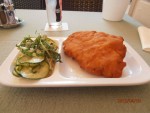 Wiener Schnitzel mit Reis und Salat - Heidenkummer - Wien