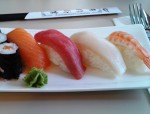 Mishi - Sushi Set Mini (EUR 2,80 - 4x Sushi & 3x Maki) - Mishi Asia Restaurant - Wien