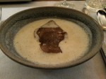 Erdäpfelcremesuppe mit Schwarzbrot - Landhaus-Keller - Graz